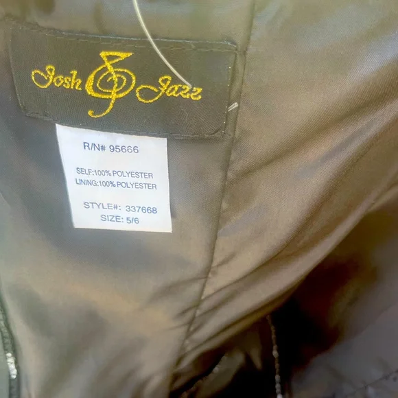 NWT Josh Jazz dress size 5/6 JUNIORS - Picture 7 of 12